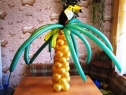 Как сделать пальму из шаров